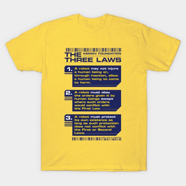 3 LAWS T-Shirt by Krobilad